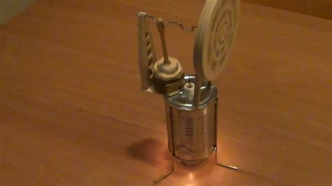 Neuer Stirlingmotor nach Dieter Viebach .